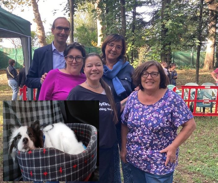 Da sinistra, Antonelli e Loschiavo ieri in piazza Vittorio Emanuele