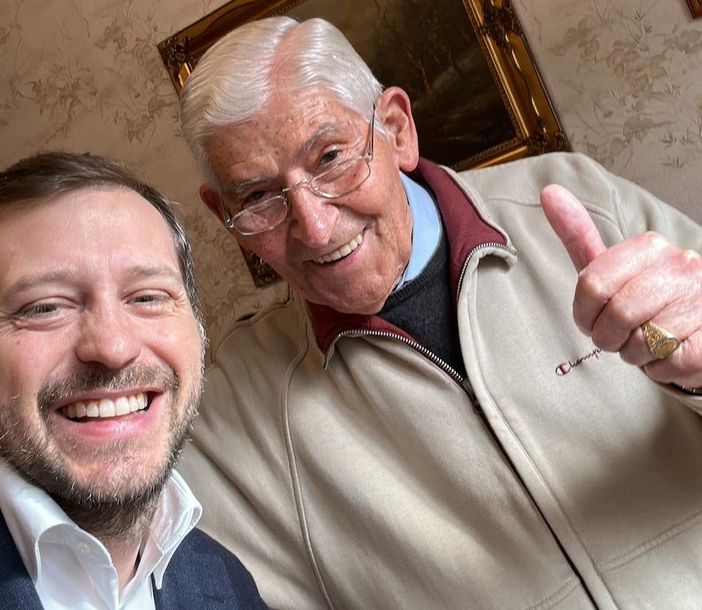 Emanuele Monti con Benito Tartaria Emanuele Monti con Benito Tartaria