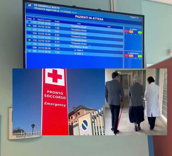 Cinque stanze, dieci postazioni: come cambia il pronto soccorso di Busto