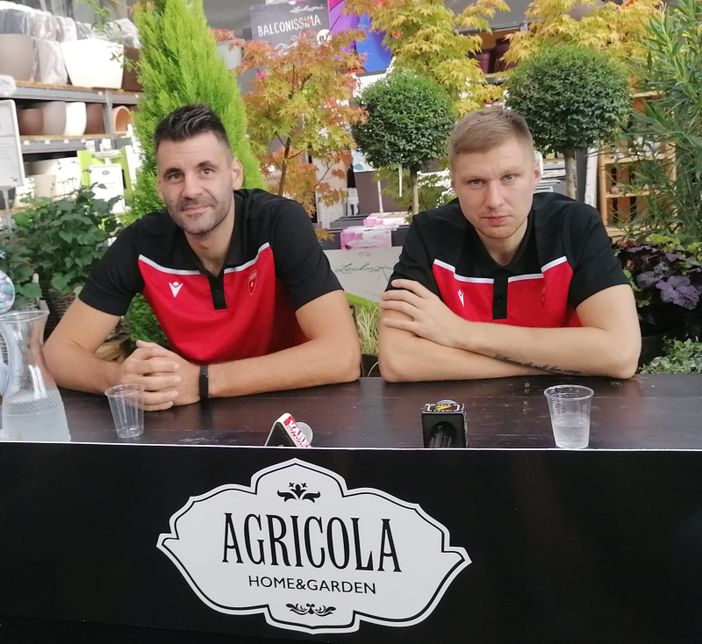Basket. Luca Gandini e Ingus Jakovičs, entusiasmo da esordienti e amore a prima vista per Varese. Tv, spostamenti e... Orgoglio Varese