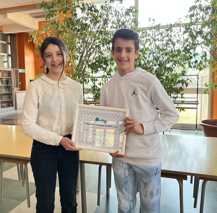 La Giornata mondiale dell’acqua raccontata dai bambini: primo premio a due classi della scuola media di Laveno Mombello