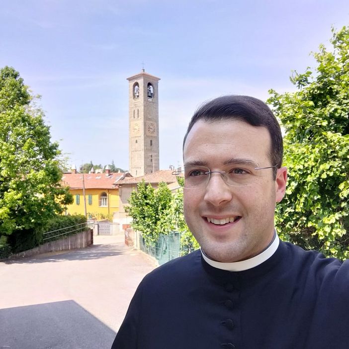 don Valentino Venezia (foto dalla pagina Facebook della Cp di Arcisate)