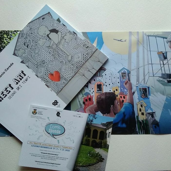 Terminata a Laveno la prima edizione di ComicSponde: donati alla città disegni e autografi