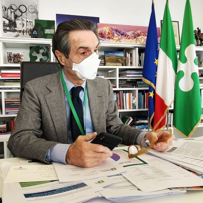 Coronavirus, Fontana: «Lunedì il punto con i sindaci. Serve qualche giorno per capire se le restrizioni sono efficaci» Coronavirus, Fontana: «Lunedì il punto con i sindaci. Serve qualche giorno per capire se le restrizioni sono efficaci»