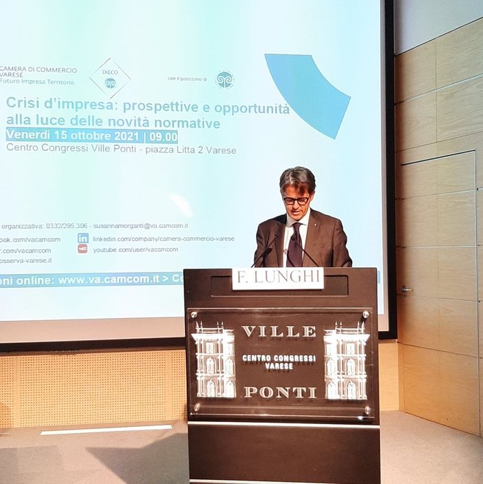L'allarme di Lunghi: «Aiutare gli imprenditori in crisi significa anche evitare che la criminalità organizzata si insinui nelle aziende»