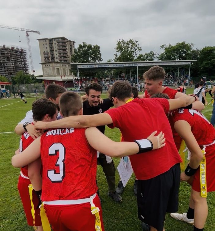 Gorillas U14 Grande crescita al Trofeo CONI di Monza