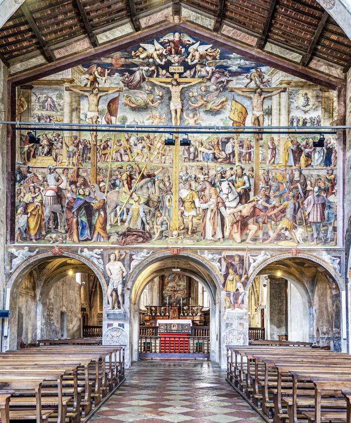 Bernardino Luini, Crocifissione, 1528-1529, Lugano, basilica di Santa Maria degli Angeli, © Ernesto Palmieri