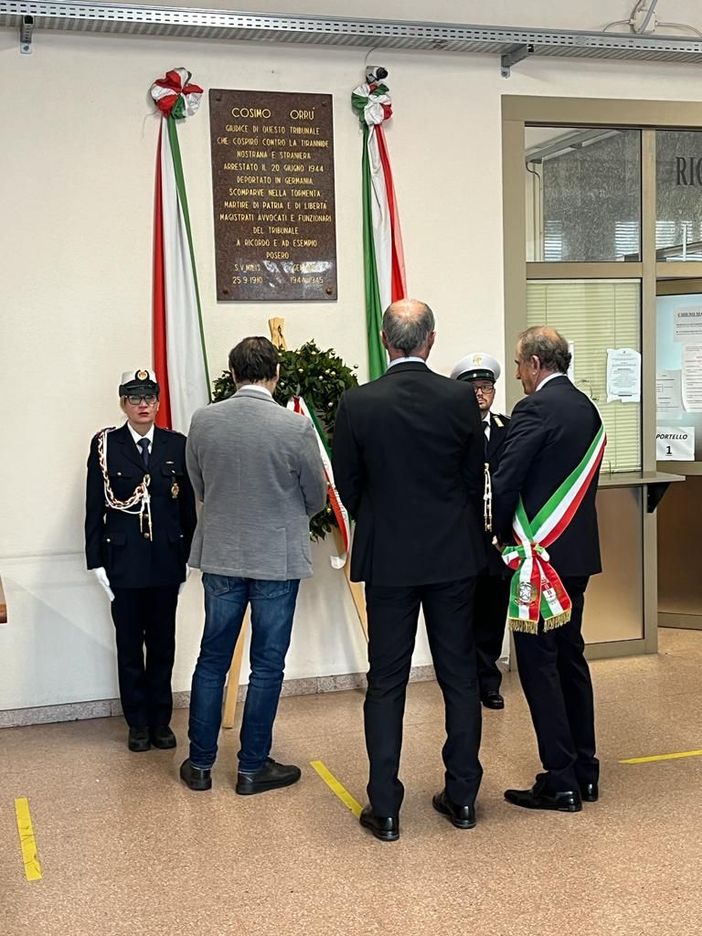 In Procura a Busto Arsizio si rinnova l'omaggio a Cosimo Orrù