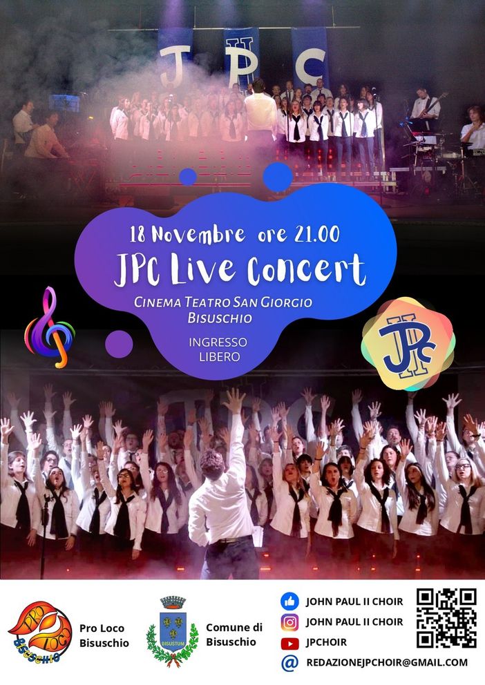 Natale a Bisuschio, s'inizia alla grande con il concerto del John Paul II Choir