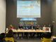 Nella foto: un momento della conferenza stampa ospitata presso l'ATL del Cuneese. Al tavolo, da sn: la Presidente dell'ATL Gabriella Giordano, l'Assessore Davide Termini, il Sindaco Paolo Giraudo, Vice Sindaco Marco De Carlini, la Sig.ra Claudia Massa e la Presidente del Comitato Nova Rocca Ilenia Mozzone