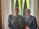 Il comandante provinciale della Guardia di Finanza di Varese Giuseppe Coppola con il Prefetto Salvatore Pasquariello