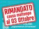 La Pigiama Run slitta al 3 ottobre per maltempo La Pigiama Run slitta al 3 ottobre per maltempo
