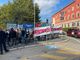 Il presidio di protesta davanti a Villa Recalcati dei sindacati di categoria dei vigili del fuoco di Varese Il presidio di protesta davanti a Villa Recalcati dei sindacati di categoria dei vigili del fuoco di Varese