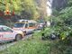 I soccorsi sul luogo dell'incidente