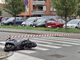 FOTO. Busto: 15enne in scooter centrata da un’auto in uscita dallo stop