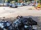 Le immagini dell'incidente avvenuto in viale Industria a Busto Arsizio