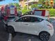 Le immagini dell'incidente all'incrocio a Cassano Magnago
