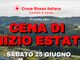 Croce Rossa: appuntamento con la “Cena di inizio estate” per una serata all’insegna della solidarietà