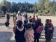 I bambini della scuola Bianchi di Gazzada accompagnati alla scoperta delle bellezze del Parco di Palazzo Estense