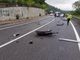 FOTO. Varese, scontro frontale contro un Tir: auto distrutta e via Peschiera chiusa
