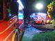 In fiamme deposito vicino a una casa, a Cadrezzate intervengono i vigili del fuoco