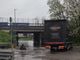 FOTO. Allagato il sottopasso della zona industriale di Cassano-Gallarate