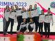 Le ragazze della Nuova Ginfit sul podio di Rimini