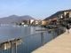 La passerella di Porto Ceresio, dove si terrà Lago d'Arte