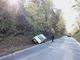 L'auto finita fuori strada (foto da LuinoNotizie.it)