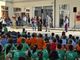 Gli assessori Albani, Colombo e Folegani salutano i bambini della primaria