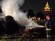 L'intervento dei vigili del fuoco in via Giotto a Tradate L'intervento dei vigili del fuoco in via Giotto a Tradate
