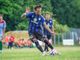 Doppietta finale (la seconda rete su rigore) con 21 gol tra campionato e Coppa per capitan Scapinello (foto Samuele Lucchi - Solbiatese Calcio 1911)