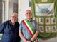 Da destra sindaco e vicesindaco di Golasecca Claudio Ventimiglia e Bruno Specchiarelli