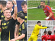 Sali è il primo (in grande), poi toccherà a Bertoli (sopra) e Chironi fare il salto in categoria superiore (foto Varesina Calcio - Enrico Scaringi)