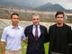 Il ds Battaglino, il presidente Girardi e Giovanni Rosati