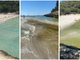 La caletta incontaminata di Trebaluger a Minorca prima (a sinistra), durante l'irruzione del fiume che travolge l'argine e dopo qualche minuto (a destra): l'acqua da turchese è verde. Sotto in gallery le immagini prima, durante e dopo il fenomeno che ha fatto temere il peggio a tanti turisti, anche italiani e varesini La caletta incontaminata di Trebaluger a Minorca prima (a sinistra), durante l'irruzione del fiume che travolge l'argine e dopo qualche minuto (a destra): l'acqua da turchese è verde. Sotto in gallery le immagini prima, durante e dopo il fenomeno che ha fatto temere il peggio a tanti turisti, anche italiani e varesini