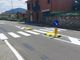 Cittiglio: nuova isola pedonale in via Valcuvia per rallentare il traffico Cittiglio: nuova isola pedonale in via Valcuvia per rallentare il traffico