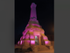 Il Faro di Besozzo illuminato di rosa Il Faro di Besozzo illuminato di rosa