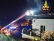 L'incendio della mansarda della villa sul lungolago di Ranco L'incendio della mansarda della villa sul lungolago di Ranco