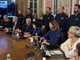 La Polizia di Stato insieme ai membri della giunta al consiglio comunale di Varese questa sera La Polizia di Stato insieme ai membri della giunta al consiglio comunale di Varese questa sera