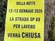 Lavori notturni sulla SP69 e interruzione dell’energia elettrica a Caldè