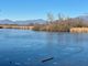 Nella foto di Mario Chiodetti il lago e la palude Brabbia in una gelida giornata d'inverno varesino