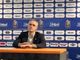 Coach Kastritis nel dopo partita a Trento