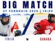 Varese culla olimpica del ghiaccio: amichevole tra il Canada plurimedagliato e l'Italia del para ice hockey