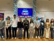 Alcuni dei ragazzi che si sono aggiudicati il bando in Camera di Commercio con il presidente Mauro Vitiello, la segretaria Anna Deligios e Roberto Gentilomo di Bcc, anche sotto nella prima foto della gallery