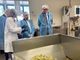 Un momento della visita dell'assessore regionale Guidesi alla Legù di Albizzate