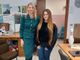Emily Botton con la dirigente scolastica Carmen Sferlazza