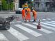 La foto da viale Aguggiari allegata alla nota stampa