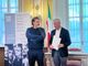 Il direttore artistico del festival Andrea Chiodi con il sindaco di Varese Davide Galimberti