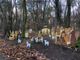 Il presepe allestito da Ylenia Franzetti e dalla sua famiglia al Laghetasc di Brebbia